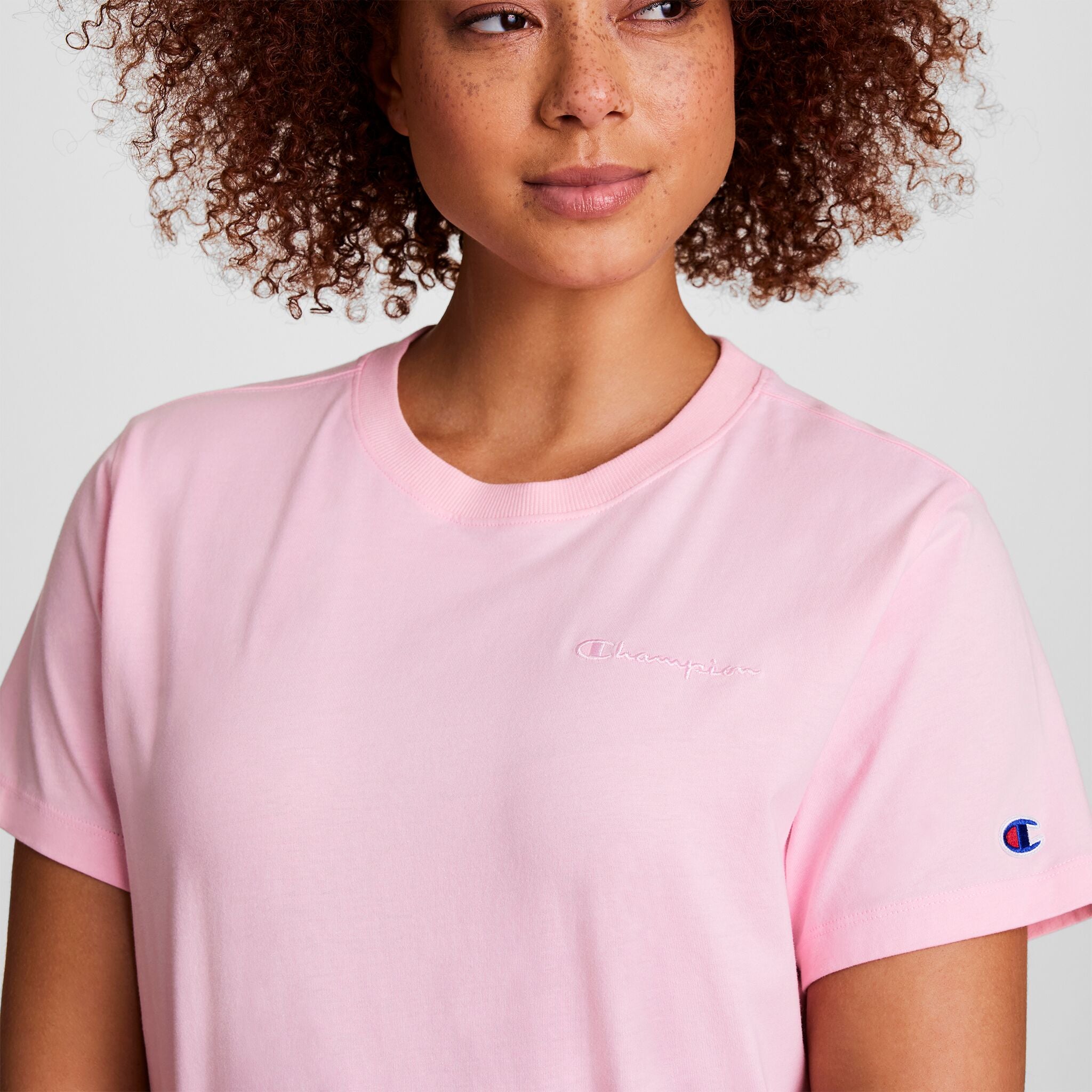 TRANSPORT T-SHIRT XL Championボディ　月桂樹 Classic T-Shirt, Tonal Left Chest Script – Champion