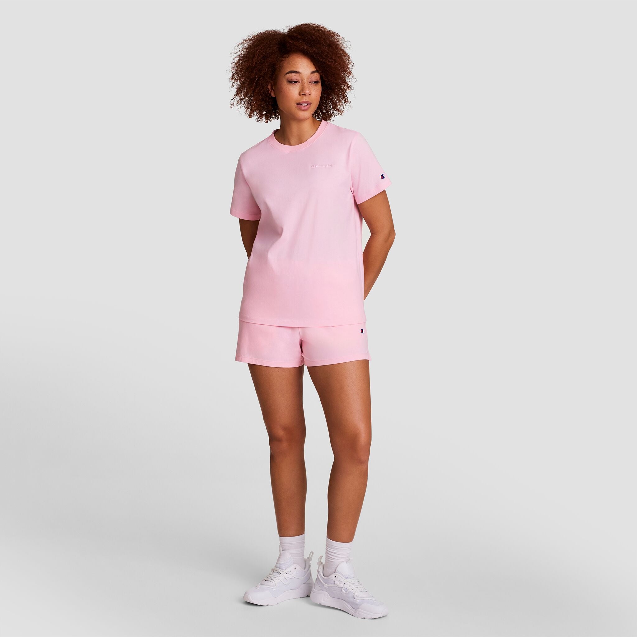 Classic T-Shirt, Tonal Left Chest Script – Champion