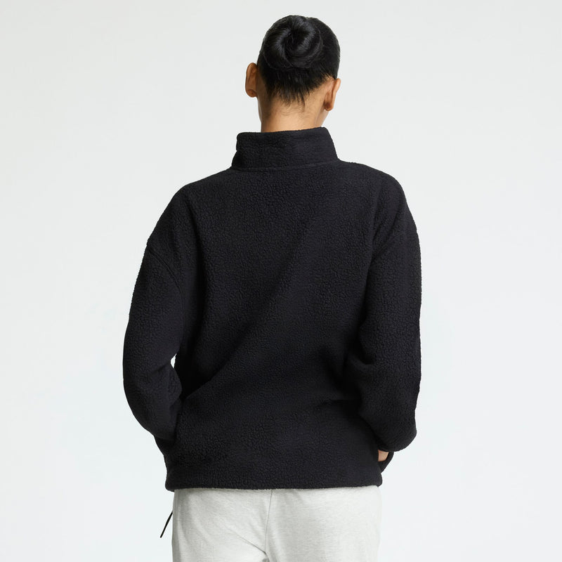 Champion Ski Patrol Polar Fleece 1/2 Zip in Black