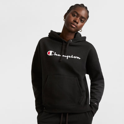 Powerblend Hoodie, Script Logo