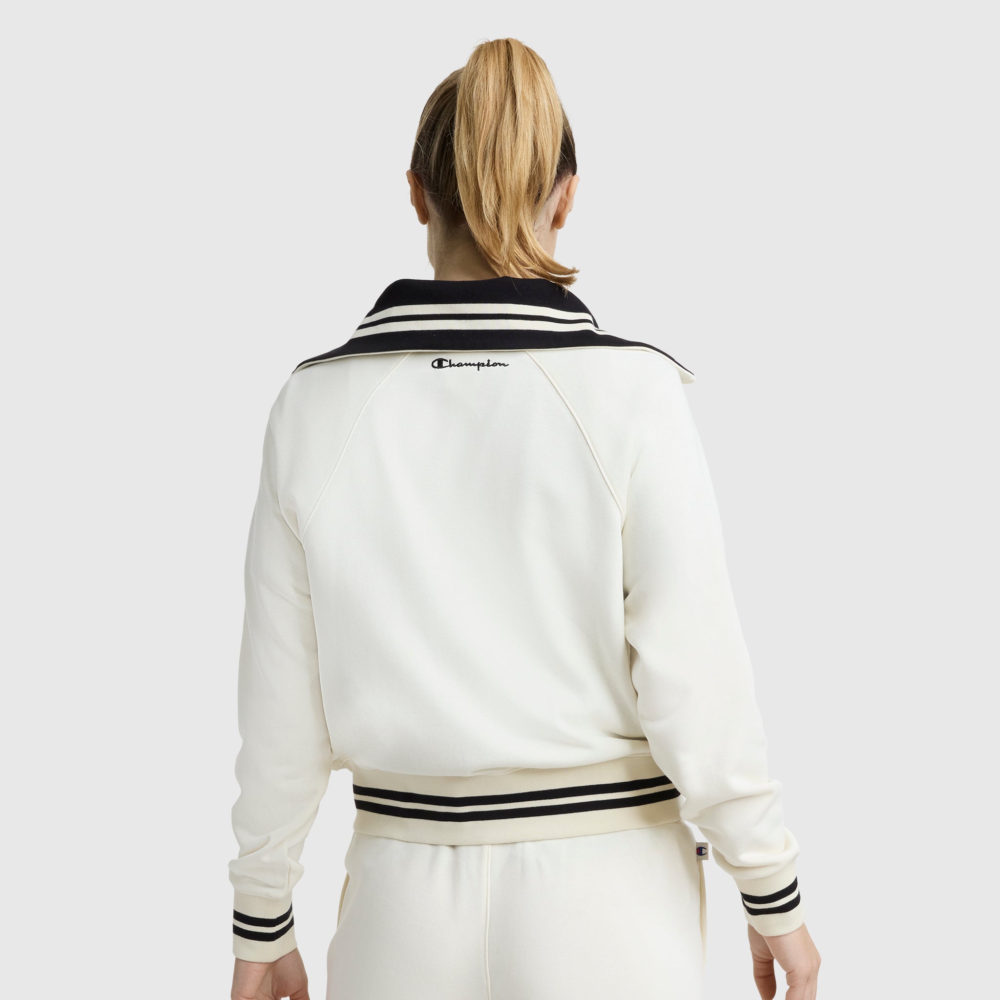 ウェア Campion Pitcher Full-Zip Mockneck Top, C Logo – Champion