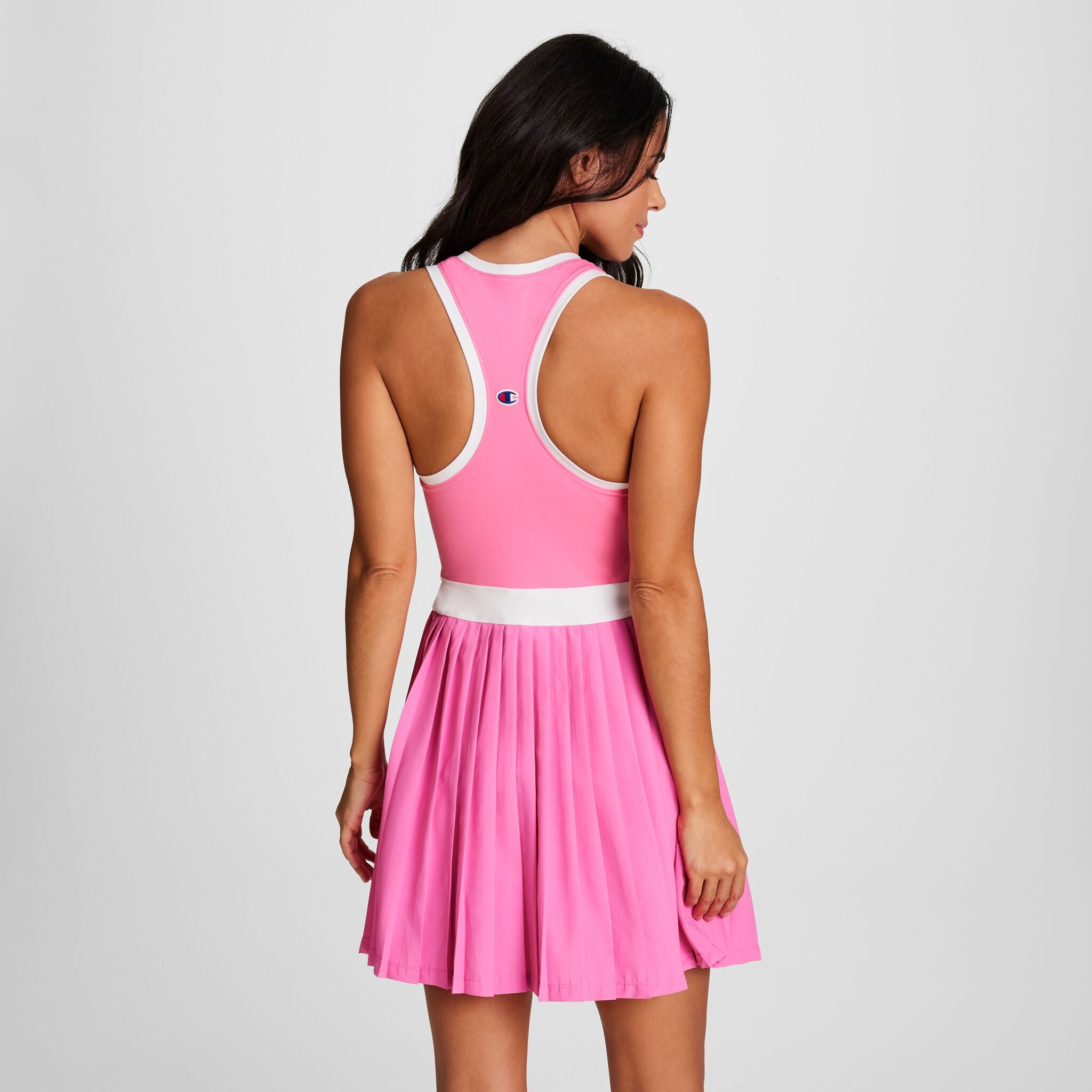 Match Point Tennis Dress, Embroidered Script Logo – Champion
