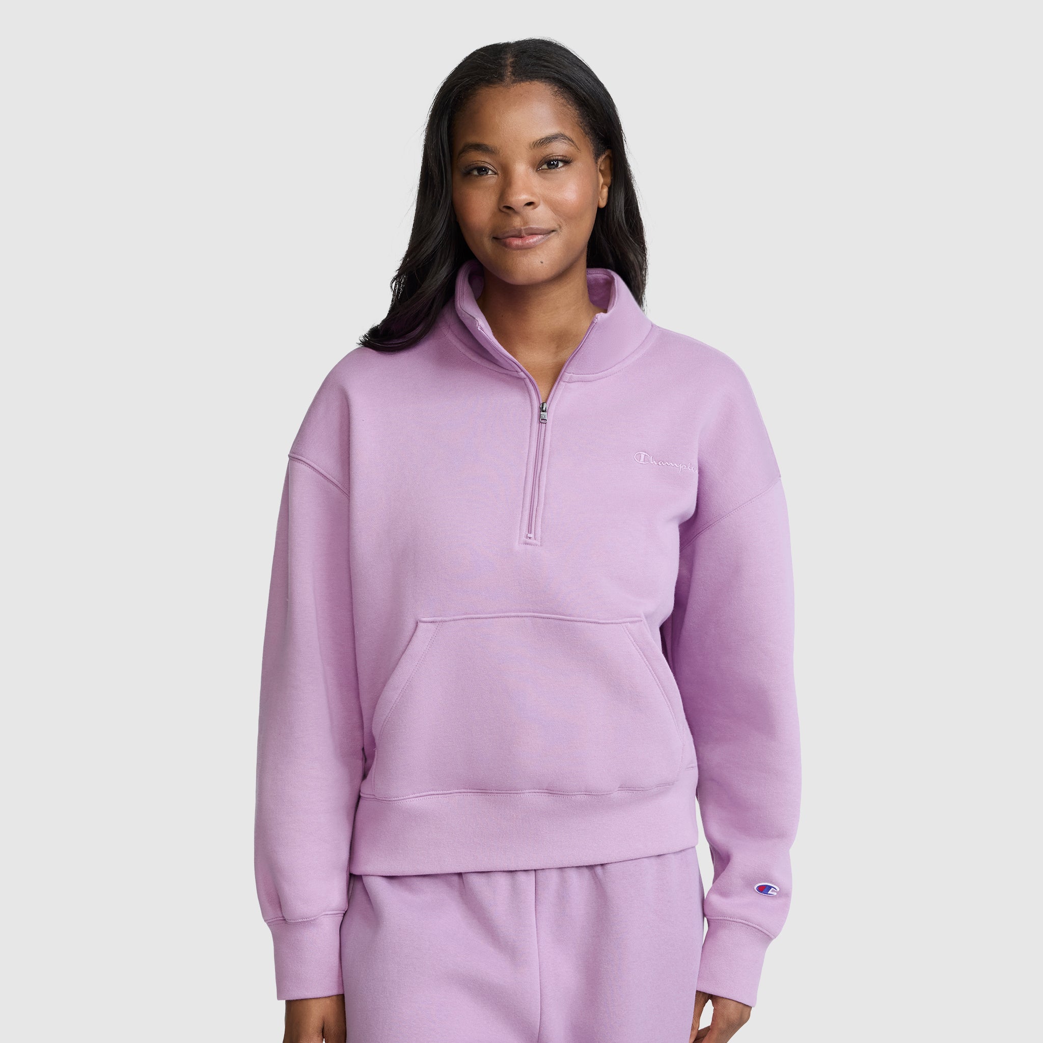 スウェット EXAMPLE Fleece Mockneck Quarter-Zip – Champion