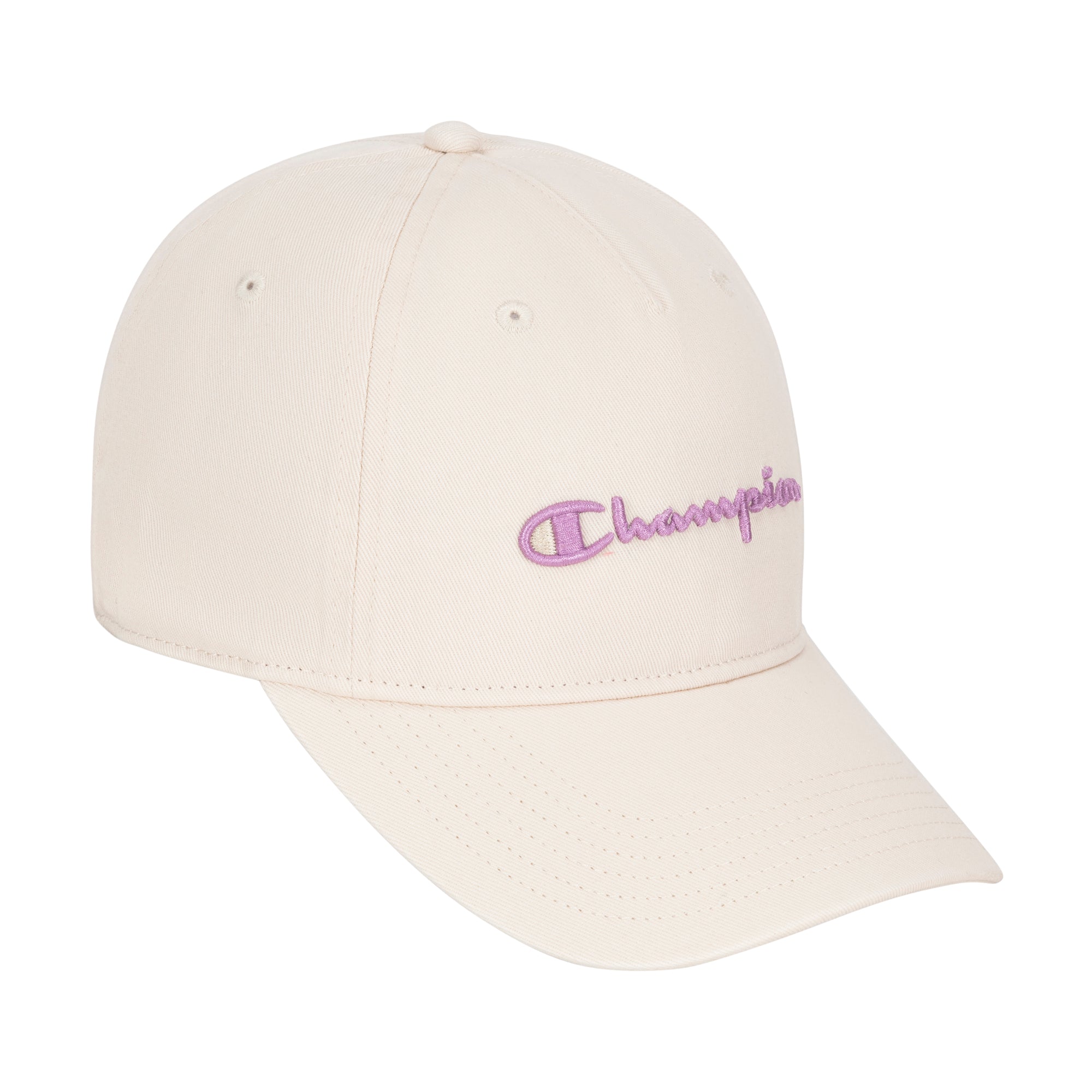 Champion Beige Baseball Cap with White Embroidered Logo Champion BASEBALL WITH BIG LOGO - Cap - dun/beige - Zalando.ie main image 3