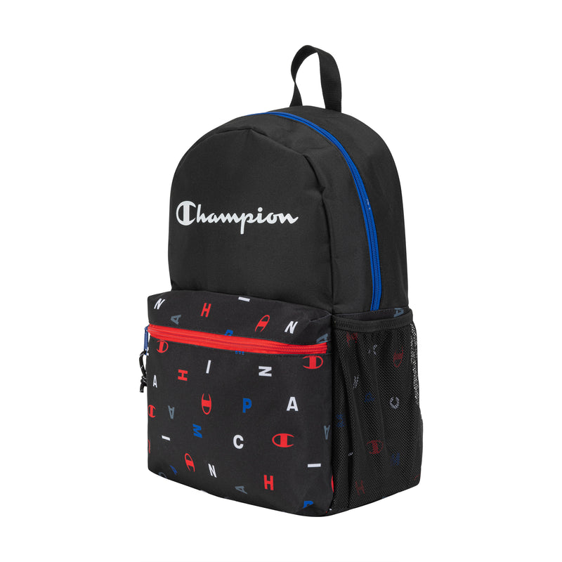 Champion Kids' Merit Backpack in Black Combo