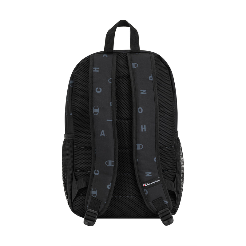 Champion Kids' Merit Backpack in Black/Grey