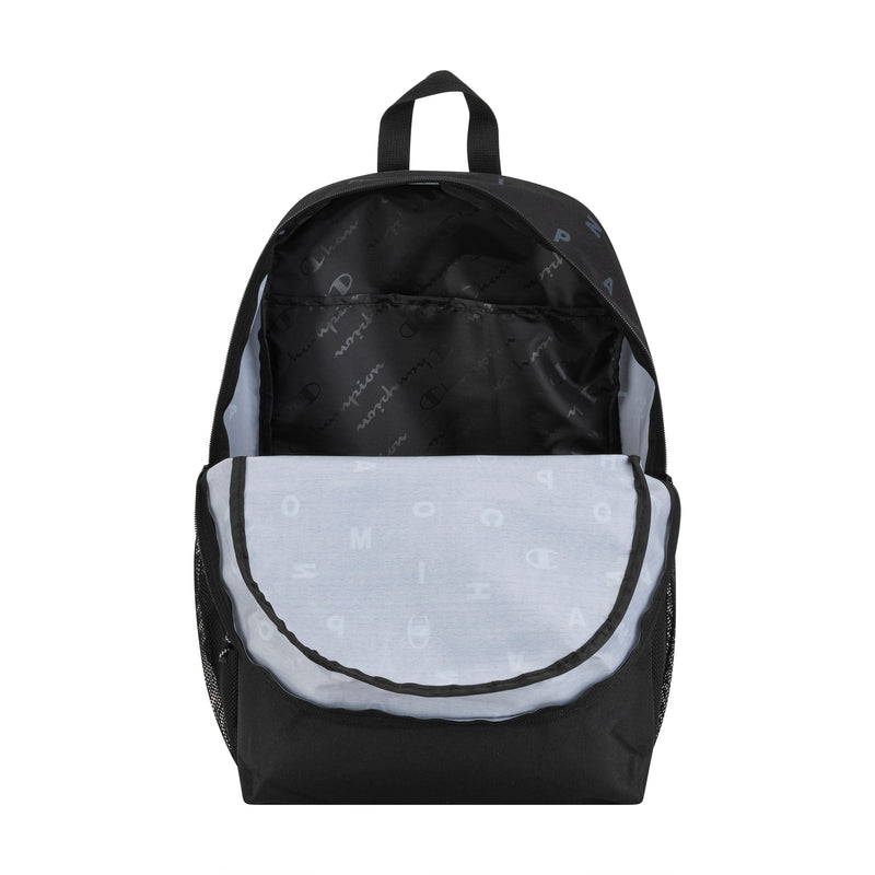 Champion Kids' Merit Backpack in Black/Grey
