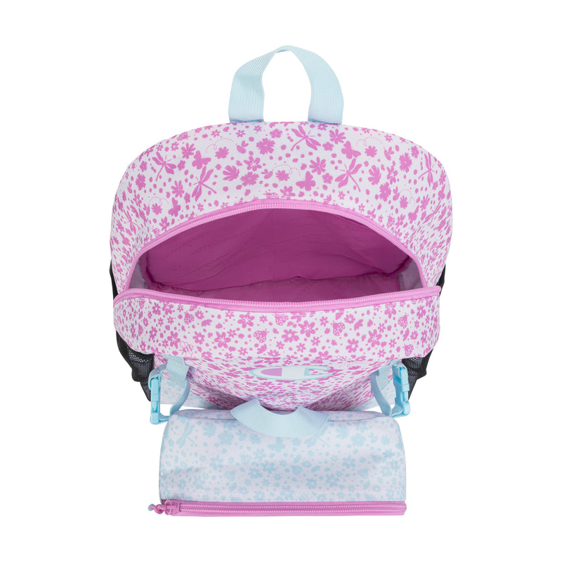 Champion Kids' Mode Lunch Kit & Backpack Combo in Pink/Blue