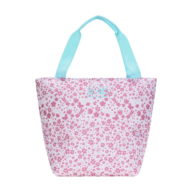Champion Kids' Fresh Tote Lunch Kit in Pink/Blue