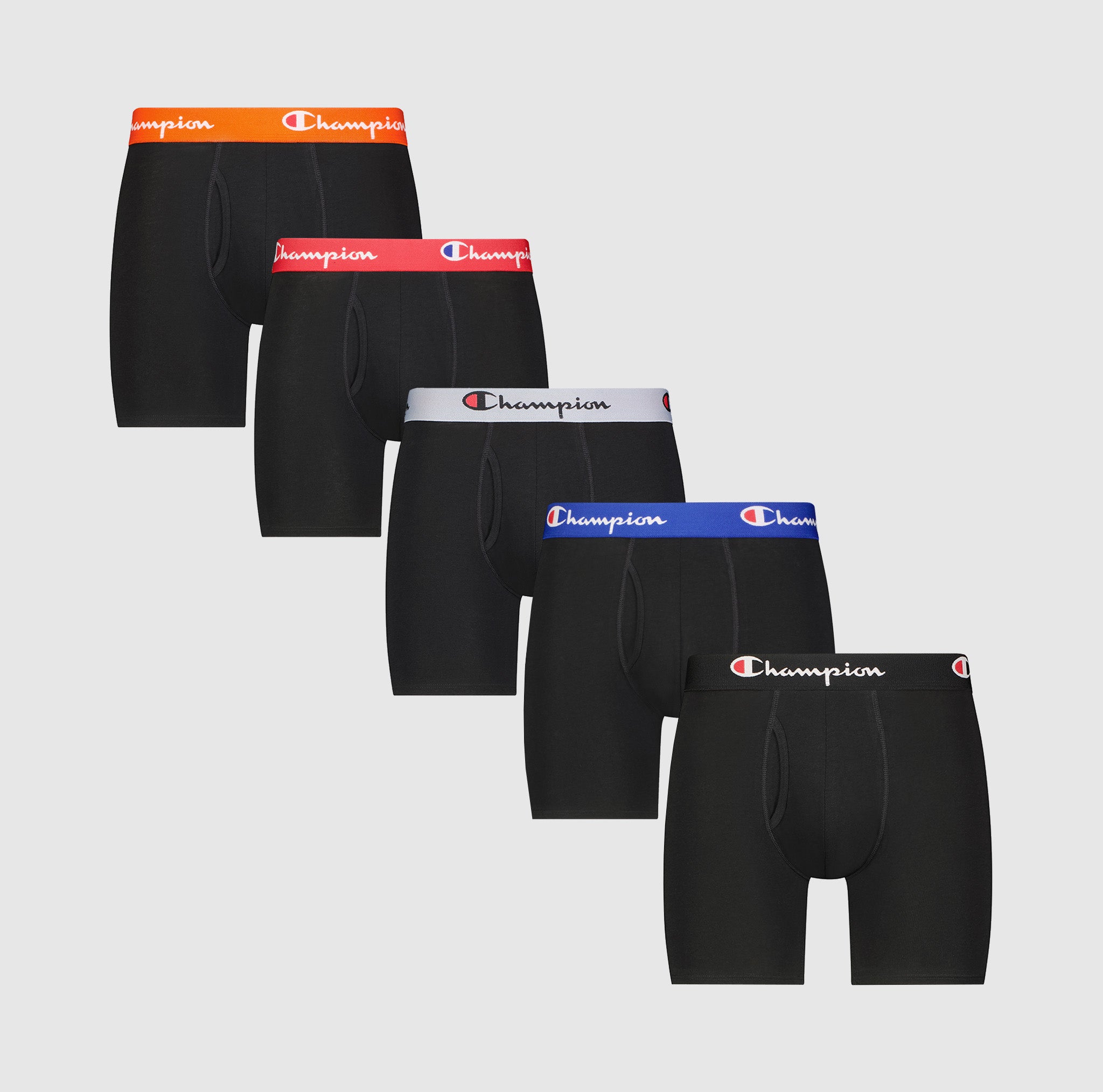 5 Pk Cotton Stretch Boxer Brief – Champion