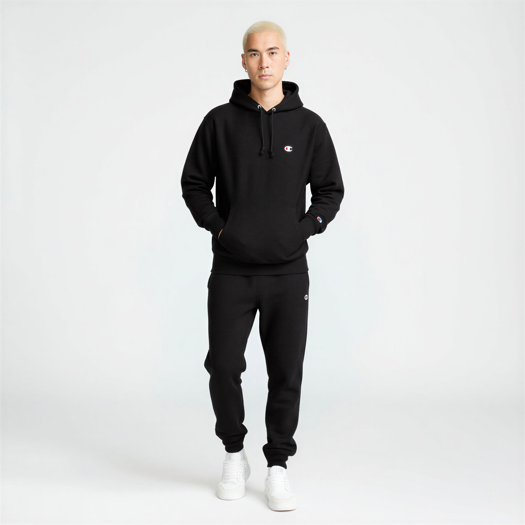 Champion Reverse Weave Hoodie/Sweatpants Set in XS