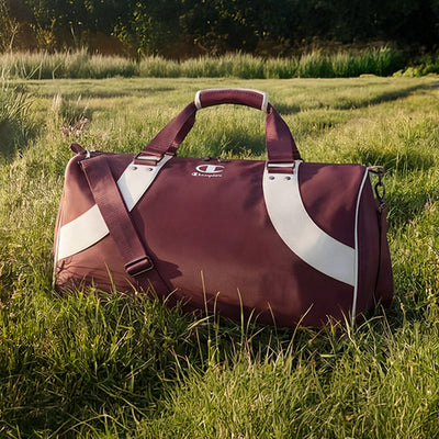 Photo of Champion bag in a field